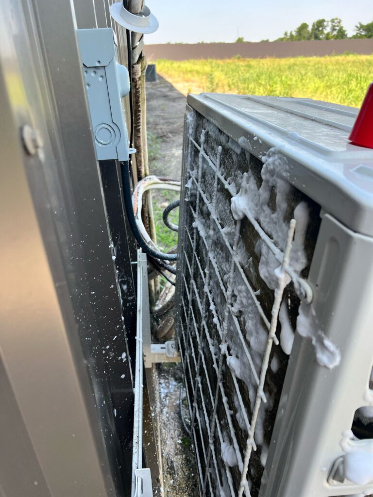 Cleaning AC units